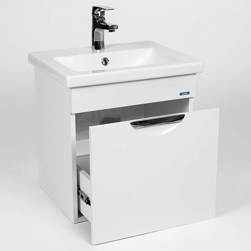 Viant Мебель для ванной Барселона 50 подвесная белая – картинка-5